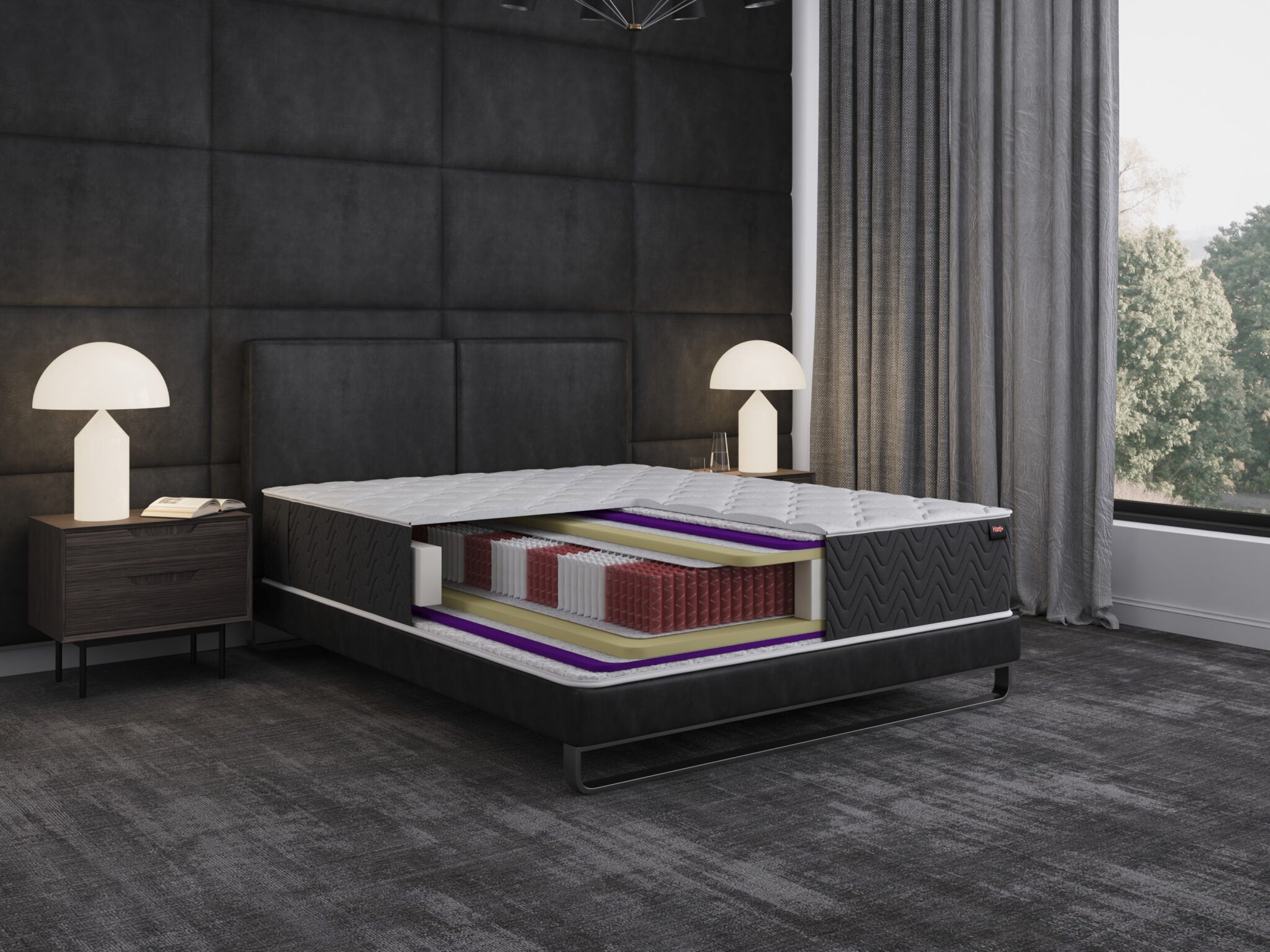 Swiss+Bed Tour Noir • 32 cm