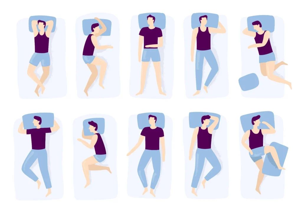 kako položaj spanja vpliva na izbiro najboljše vzmetnice zase?